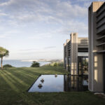Adler Spa Resort Sicilia Garten vor dem Restaurant