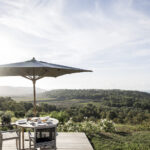 Adler Spa Resort Sicilia Frühstück im Grünen