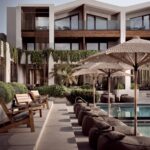 Select Green Hotels Contessina Hotel sunbeds at the pool